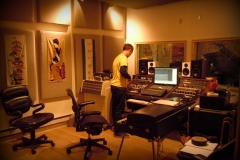 Cd recording at The Samurai Hotel Studio, NYC David Stoller.