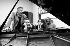 Luca Garlaschelli, Davide Corini, Paola Quagliata and Rudy Royston