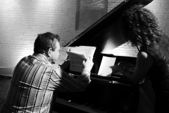 NYC rehearsals - Bruce Barth and Paola Quagliata